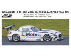 Decal – MB SLS GT3 "Zakspeed" - ADAC GT Masters 2014 - Ludwig / Day